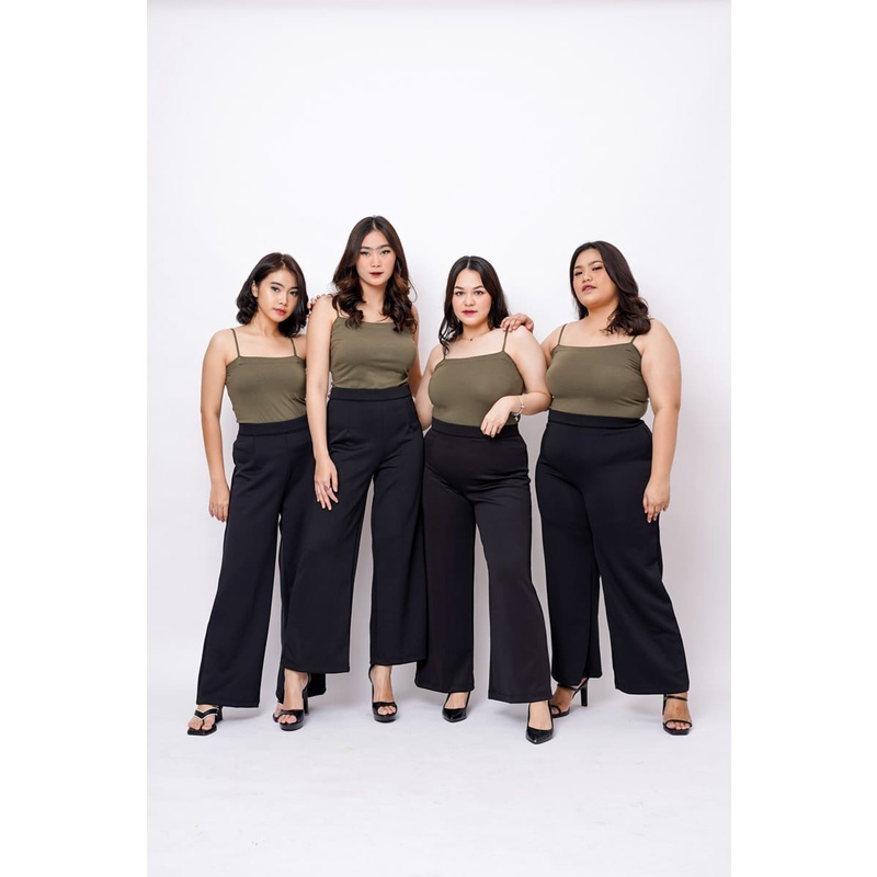 Hw Culottes Pants - 1 pcs celana kulot wanita - bawahan kasual dan formal  Bahan adem, nyaman dipakai