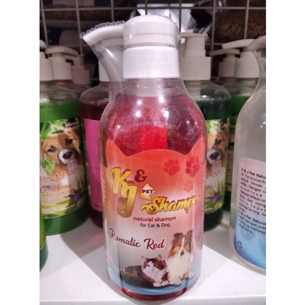 Promo Sampo Kj Romantic Red 500ml Kucing Anjing