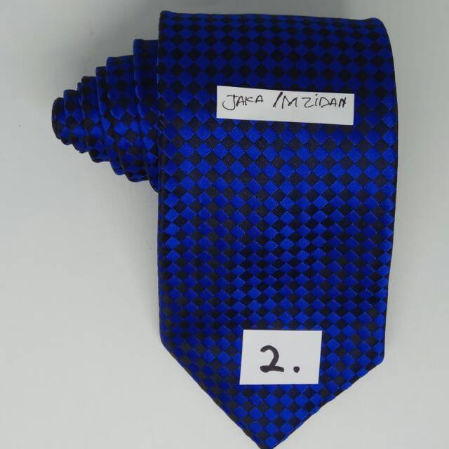 DASI PANJANG/DASI PRIA/MOTIF KOTAK KOTAK CATUR BANAK WARNA