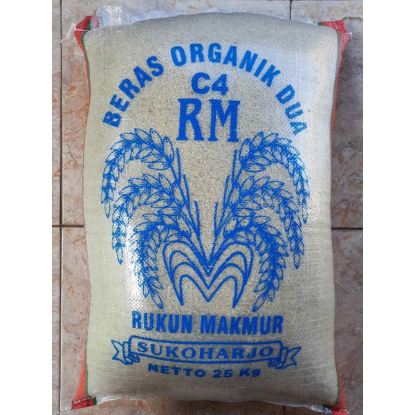 

Beras C4 Medium Premium Pulen Organik Rukun Makmur 25Kg