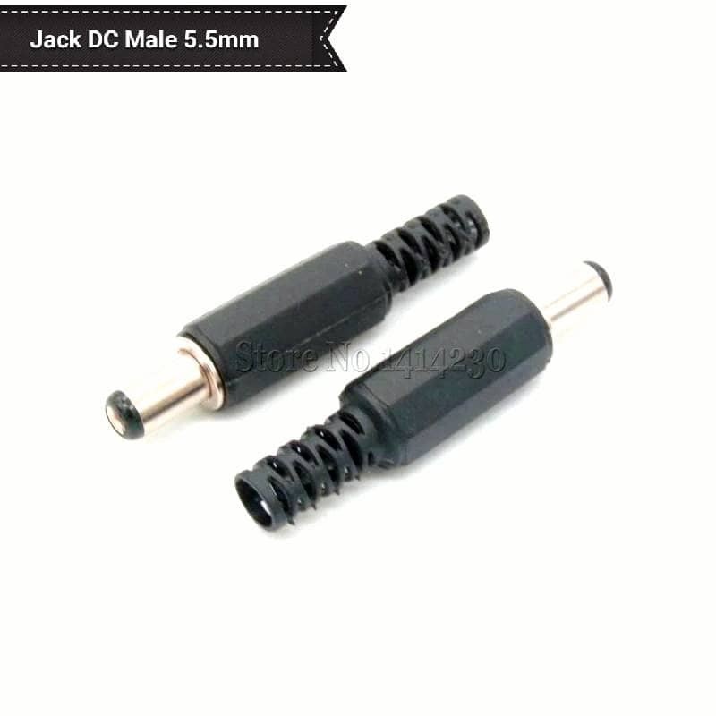 Jack DC 005 Male Socket power DC adaptor 5 5mm standar multi purpose