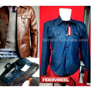 jaket kulit Pria Jas santai