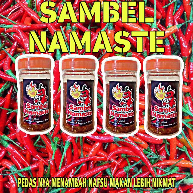 

SAMBEL CUMI, TERI, PETE, IKAN CAKALANG,NAMASTE