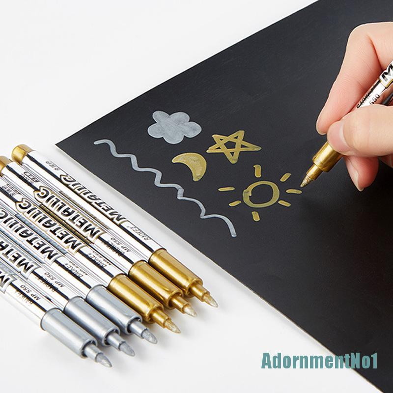 [AdornmentNo1]Metallic Pen Resin Drawing Pen Acrylic Paint DIY Epoxy Resin Mold Highlights