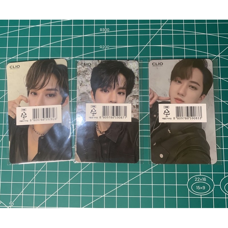 READY STOCK STRAY KIDS CLIO PHOTOCARD LEE KNOW SEUNGMIN CHANGBIN