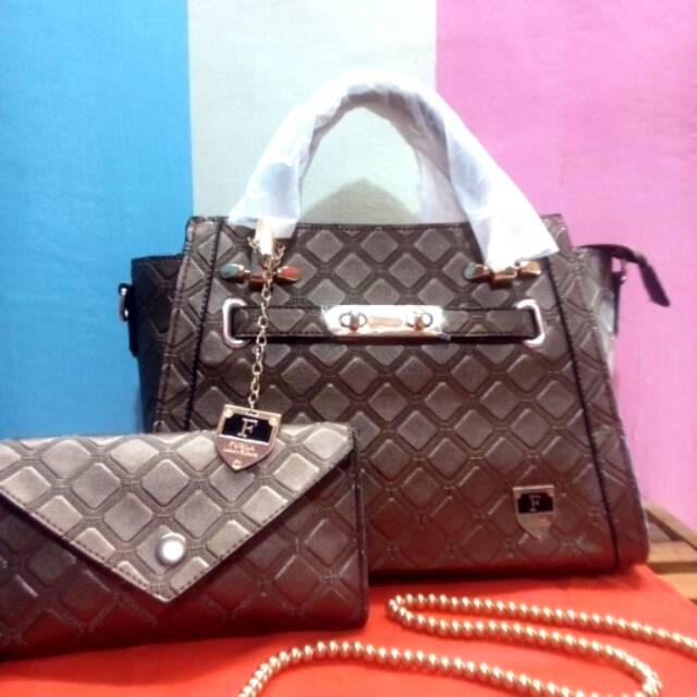 TAS Furla Swagger Behel Set dompet