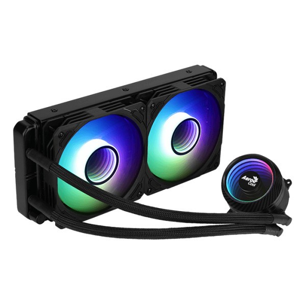 Aerocool MIRAGE L240 ARGB 240mm Liquid Cooler  Hitam