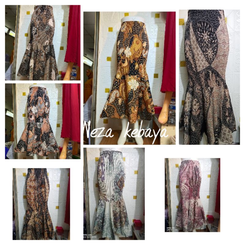 Rok duyung prisket premium//rok batik modern//rok duyung//rok duyung couple batik