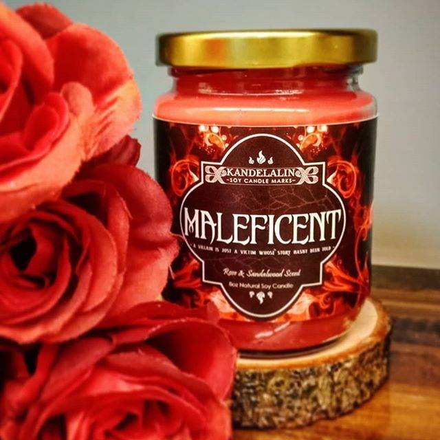 MALEFICENT LILIN AROMATERAPI 100% SOY WAX