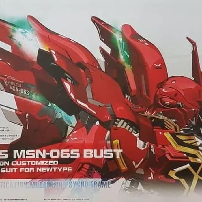 Sinanju Head 1/35 MSN-06S Neo Zeon Gundam