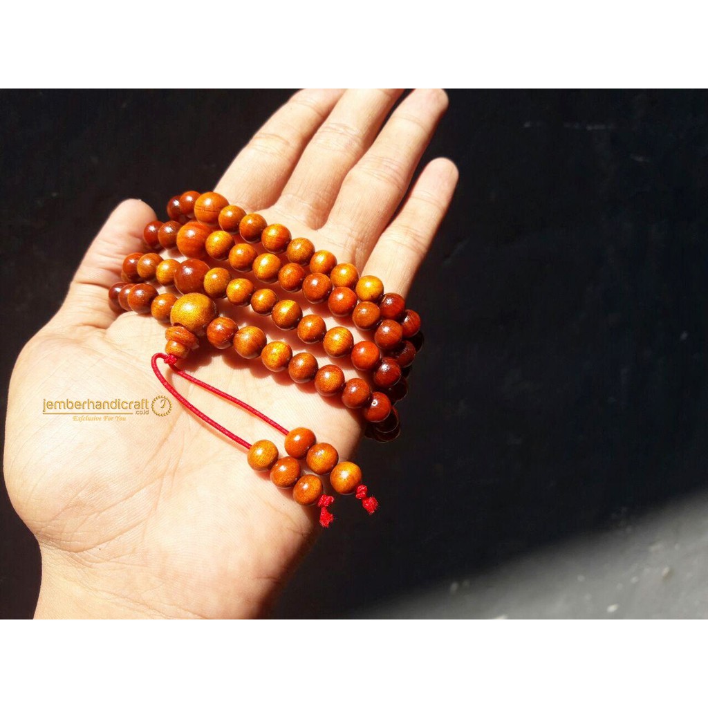 KAYU RAJA || Tasbih Muslim Agatis  Premium