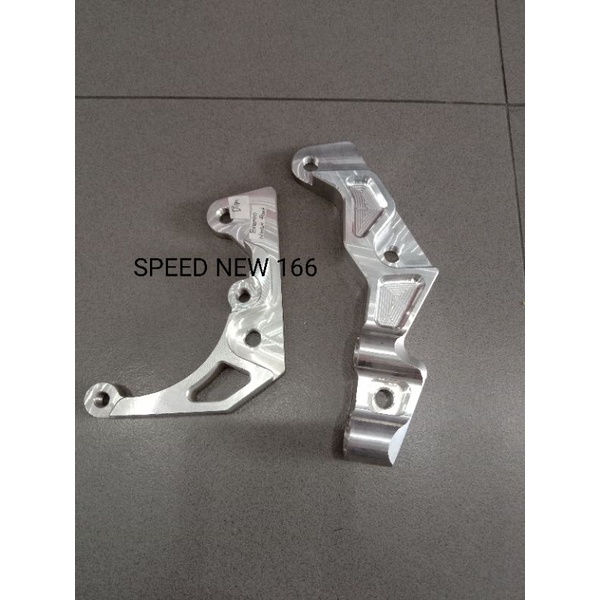 BREKET KALIPER  DEPAN 2 PISTON 4P PISTON  KTC RACING N MAX OLD -N MAX NEW FUL CNC