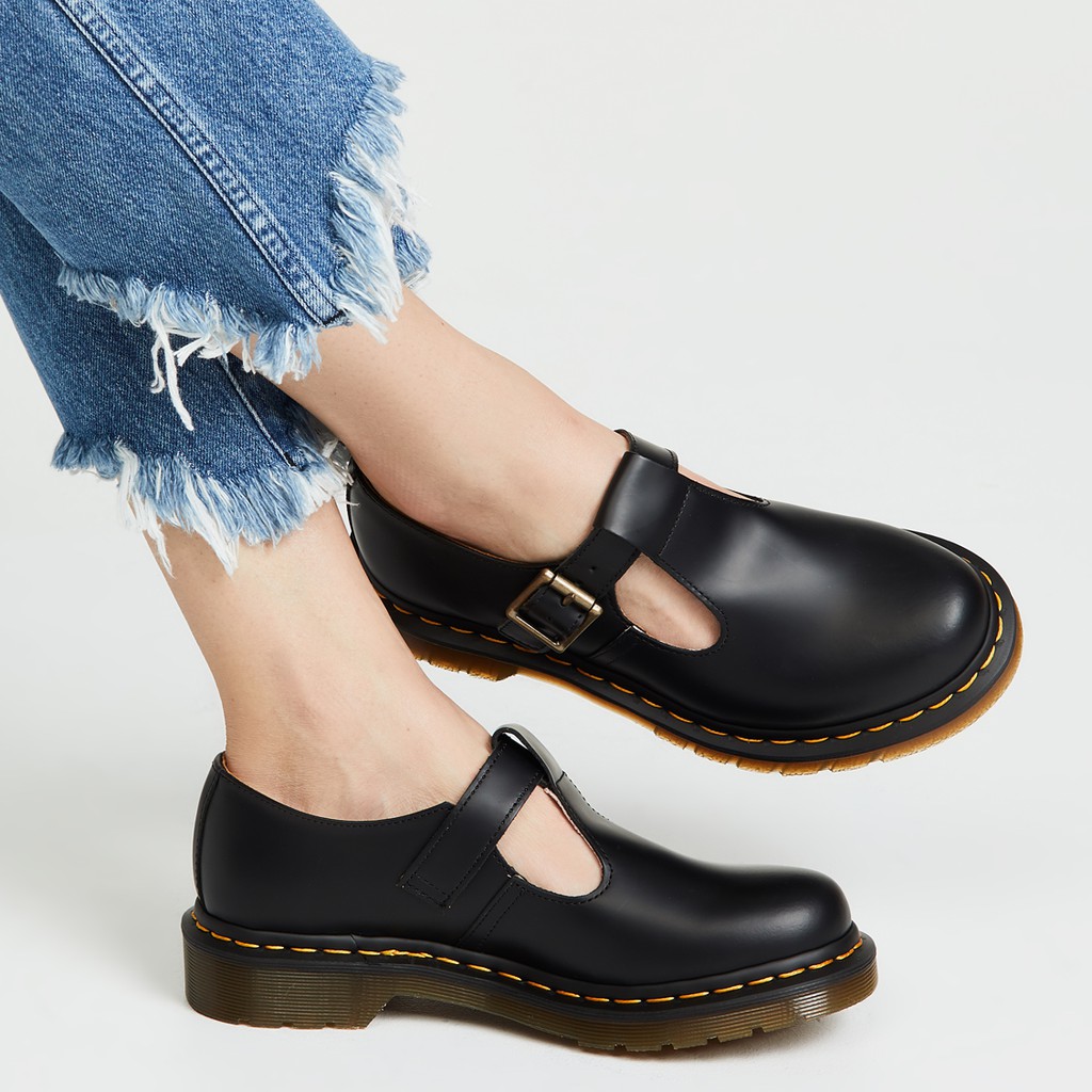 dr martens polley t bar shoes