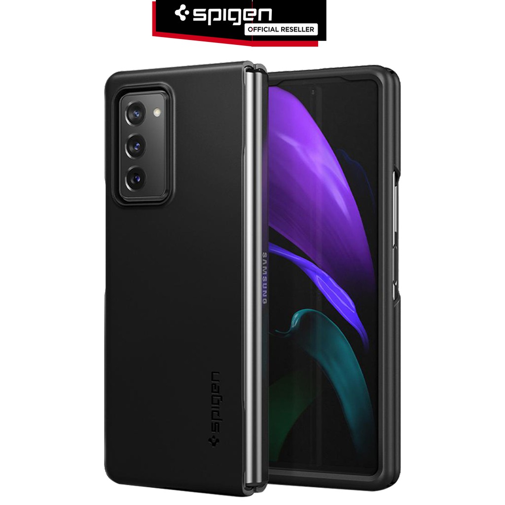 Case Samsung Galaxy Z Fold 2 Spigen Thin Fit Back Front Slim Casing