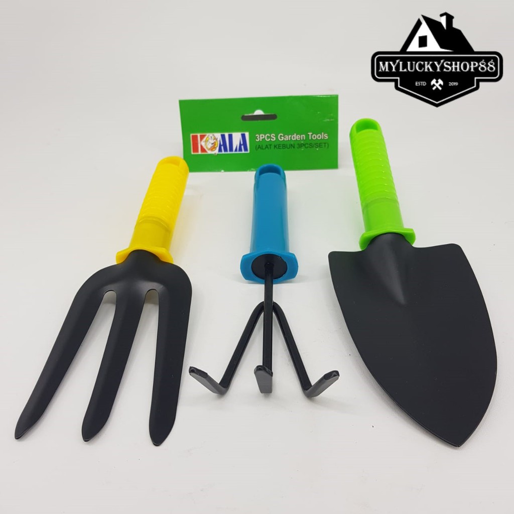 Garden Tool Set 3 Pcs Alat Berkebun Kebun Taman Pacul Garut Sekop 3Pcs