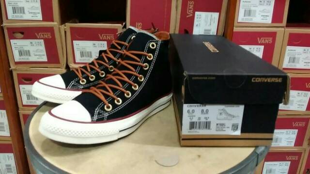 Sepatu Converse CT Classic High Tinggi Premium Import Vietnam Navy Kado Hadiah Pria Wanita Murah