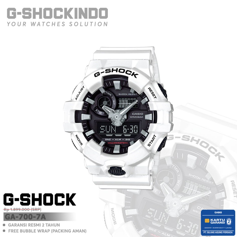 Casio G-Shock GA-700-7A / GA-700-7ADR Original