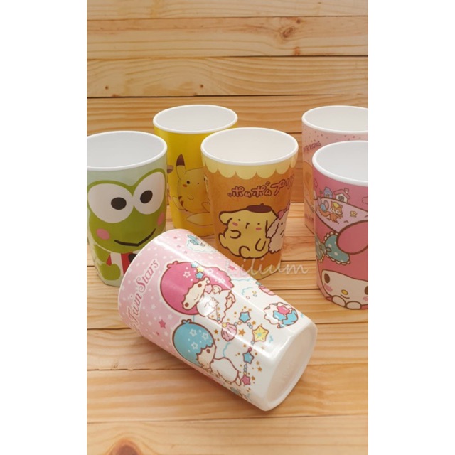 Cangkir anak Melamin Hello Kitty Melody Doraemon Sanrio PM05 Cup Gelas Melamine frozen sumikko thomas paw patrol cars spiderman