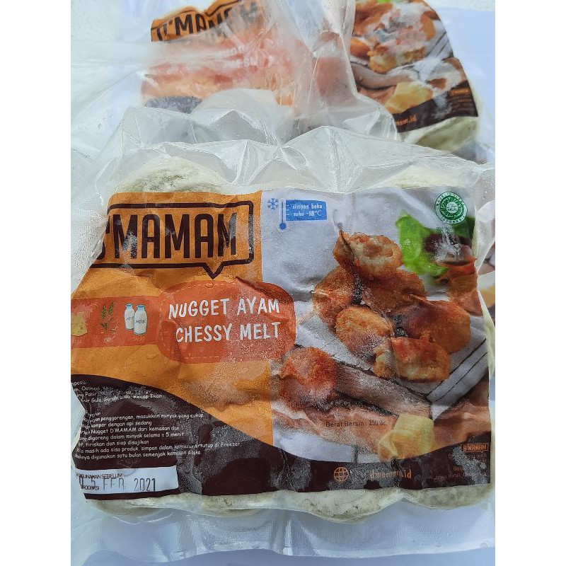 

Dmamam nugget ayam chessy melt / D'Mamam