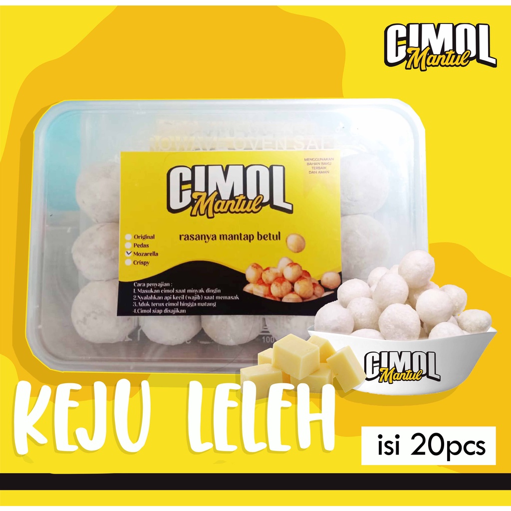

Cimol Leleh Keju LELEH Anti Meledak CIMOL MANTUL
