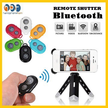 Tomsis Bluetooth Remote Shutter Android / iOS iPhone Tombol Selfie