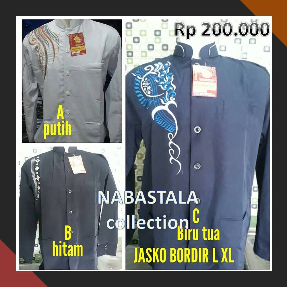 Jasko Bordir baju Koko model jas bordir