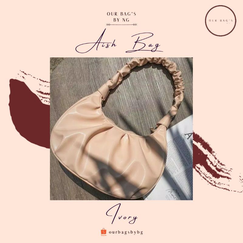 AISH BAG/SHOULDER BAG/TAS PUNDAK/TAS KETEK/TAS KEKINIAN/ TAS CROCO/TAS MURAH/TAS CEWE