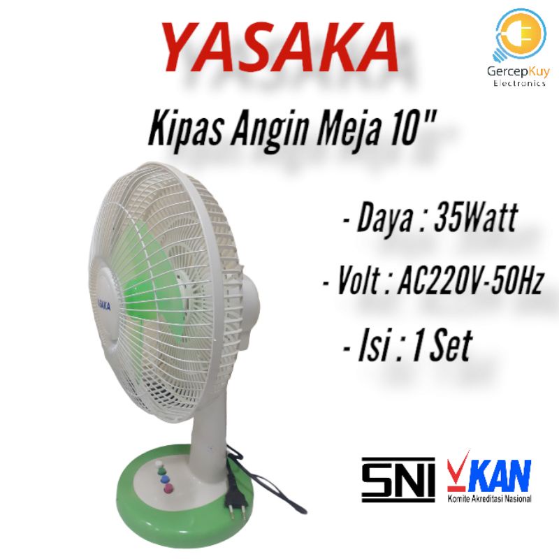 Kipas Meja 10 inch / Desk Fan 10 inch YASAKA