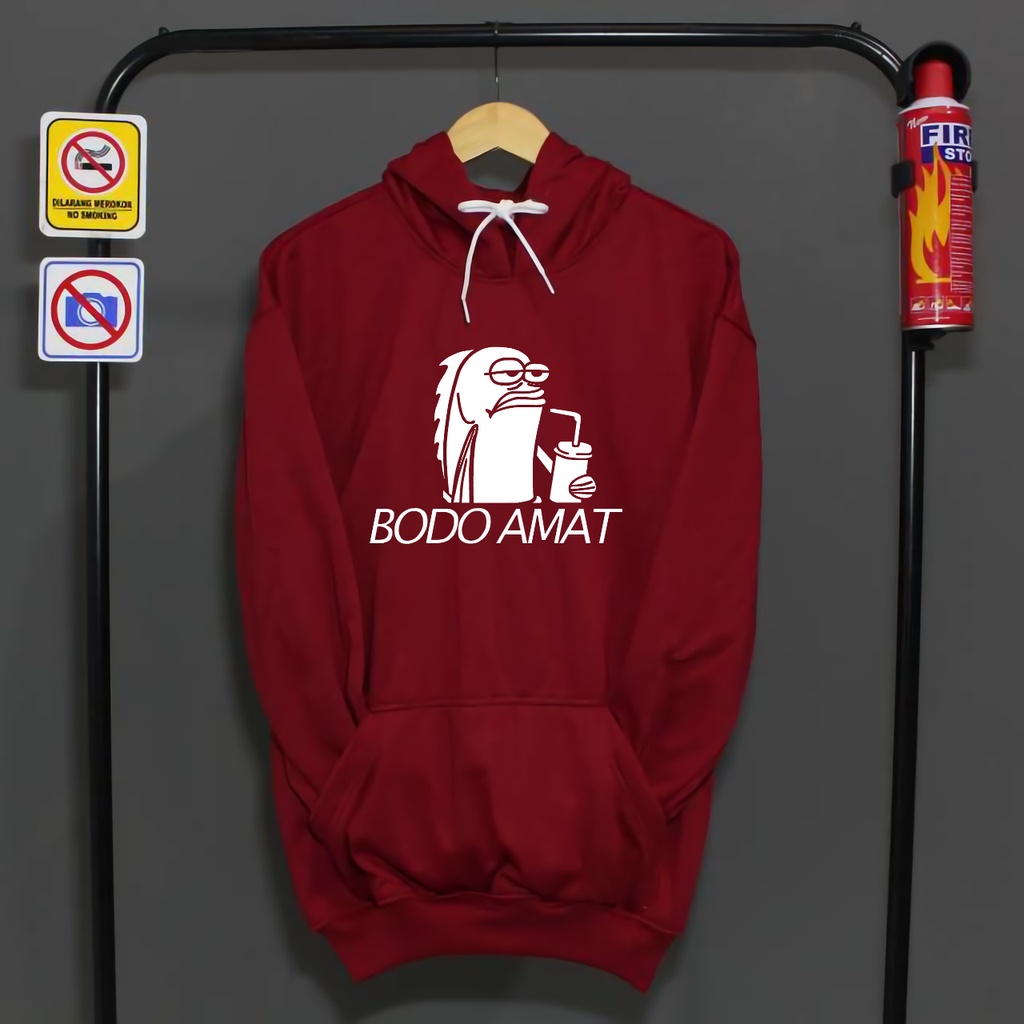 COD TERLARIS HOODIE SABLON BODO AMAT PREMIUM / PRIA &amp; WANITA / Sweater / Switer / Hoodie Kekinian / Hoodie Hits / Switer Pria/Hoodie Polos/ SIZE S M L XL XXL 2XL XXXL 3XL Termurah Murah Ukuran Big Size Jumbo