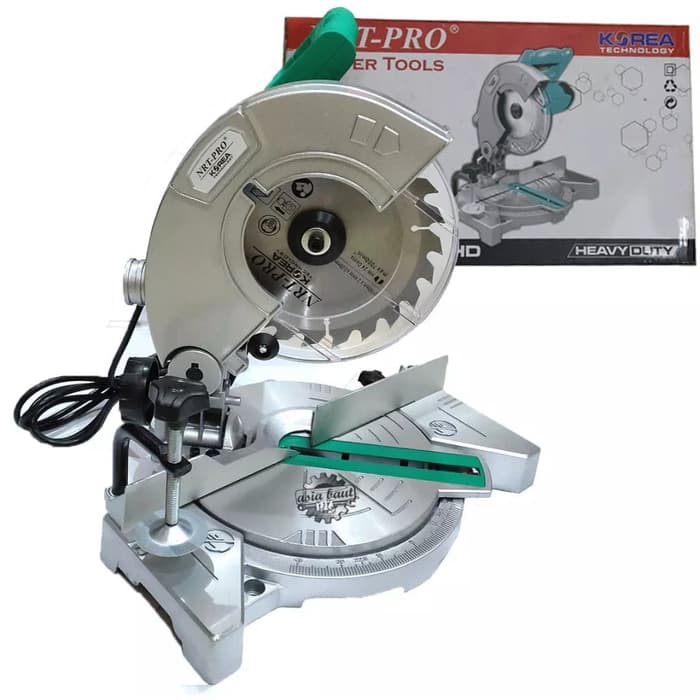 BISA COD !! Miter saw 7 INCH nrt pro MS HD MESIN POTONG ALLUMUNIUM dan KAYU