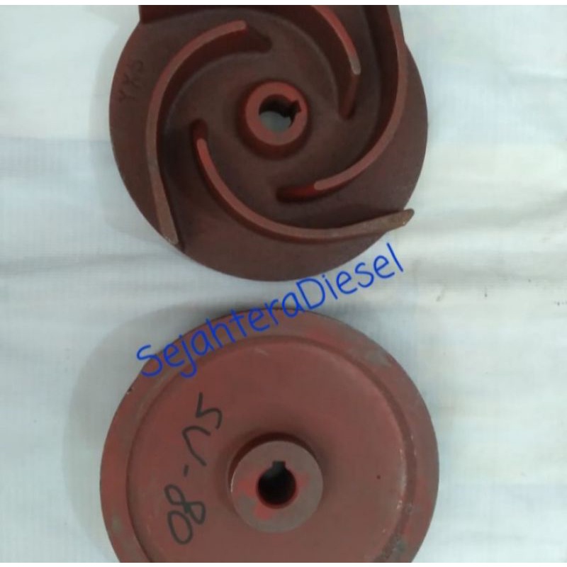 Kipas besi impeler 3"(SU-80)Pompa air irigasi sawah keong 3"(SU-80)