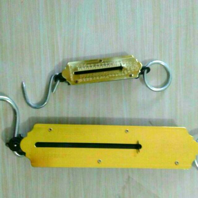 Timbangan gantung per kuning 12, 25, 50 kg