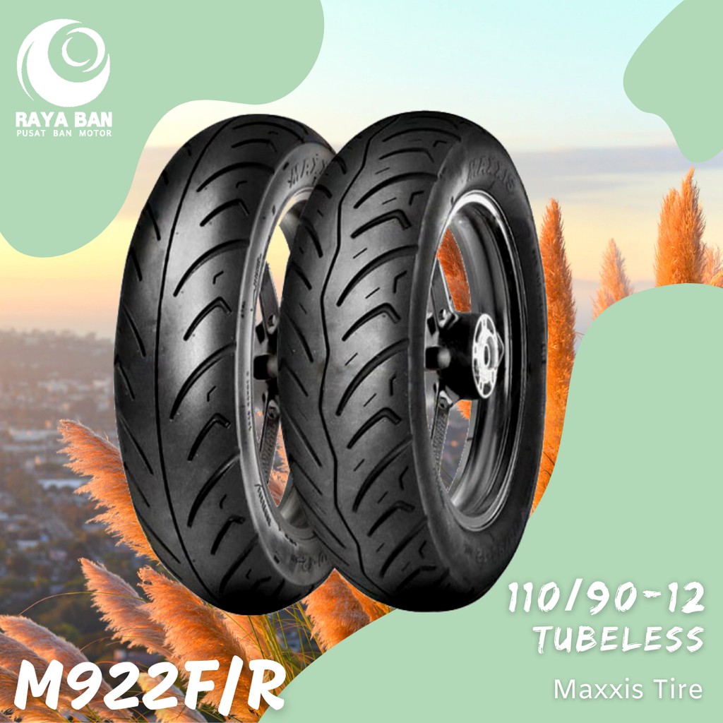 Ban Motor Maxxis M922R 110/90-12 TL