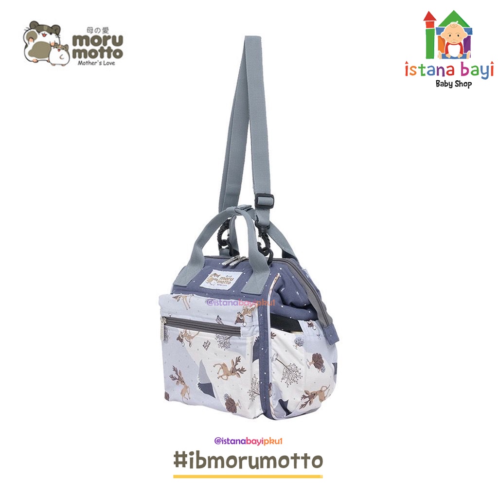 Morumotto Tas Kecil 3in1 Bambee Series MMT7008 / MMT7009 - Tas perlengakpan bayi /Diapers Bag