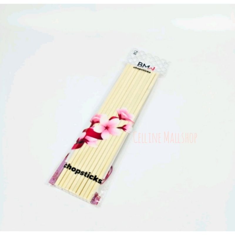 sumpit makan / sumpit melamin / sumpit putih melamin 10 pasang