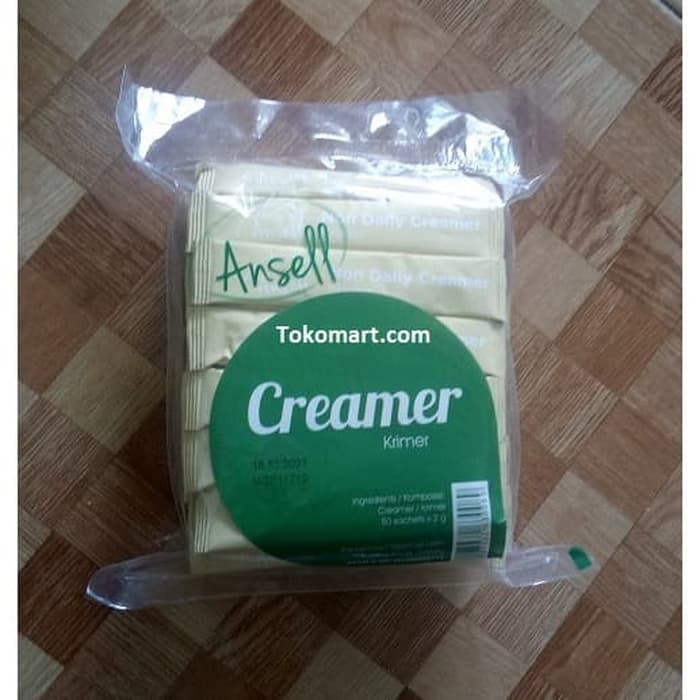 

Creamer / Krimer Stick Stik Ansell - 50 Sachet - u Campuran Kopi dll