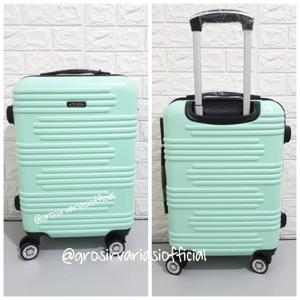 KOPER TAS ABS FIBER POLO 22 INCH ZL003 IMPORT KEREN TRENDY