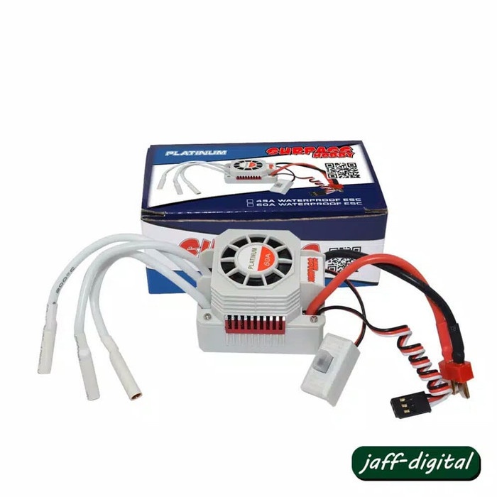 Part ESC rc mobil remote control brushless surpass hobby platinum 60A