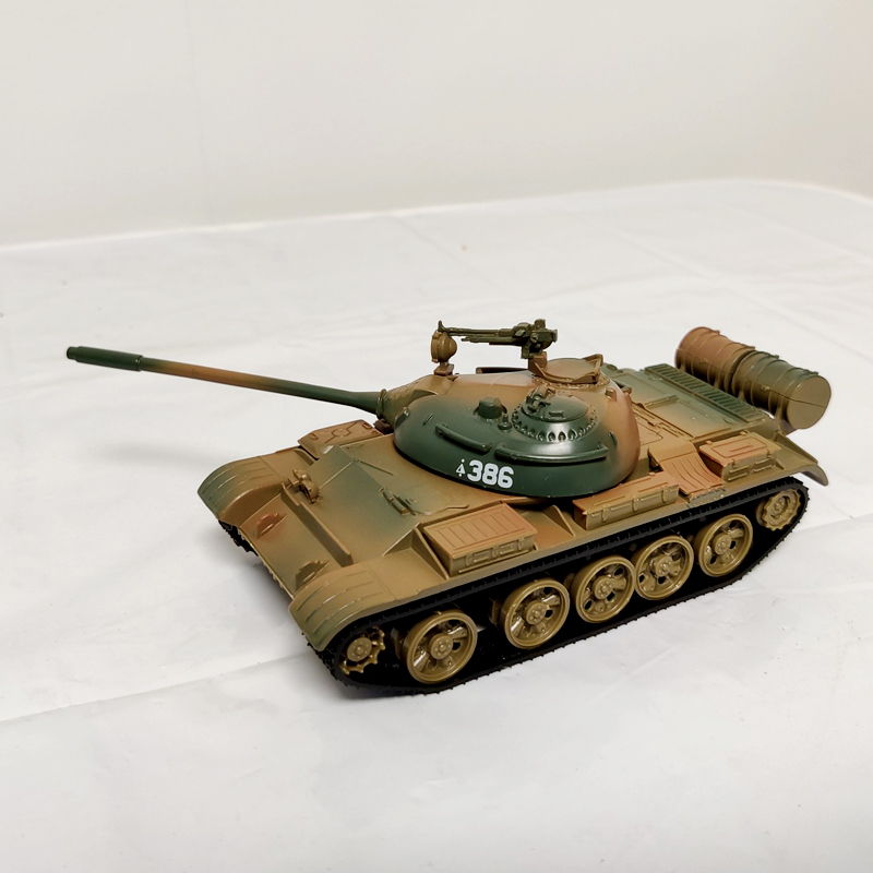 Miniatur Diecast Tank Tempur Soviet T55 T-55 MBT Skala 1 / 43 Bahan Alloy Untuk Mainan / Koleksi