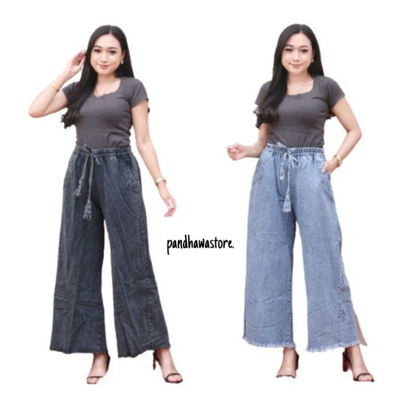 Celana jeans wanita//Celana panjang//Celana boyfriend wanita//kulot jeans wanita