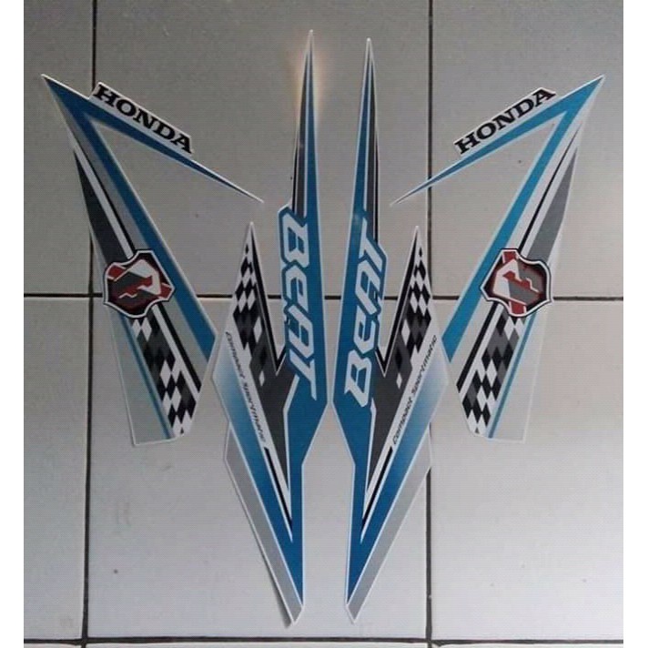 stiker striping motor honda beat 2018