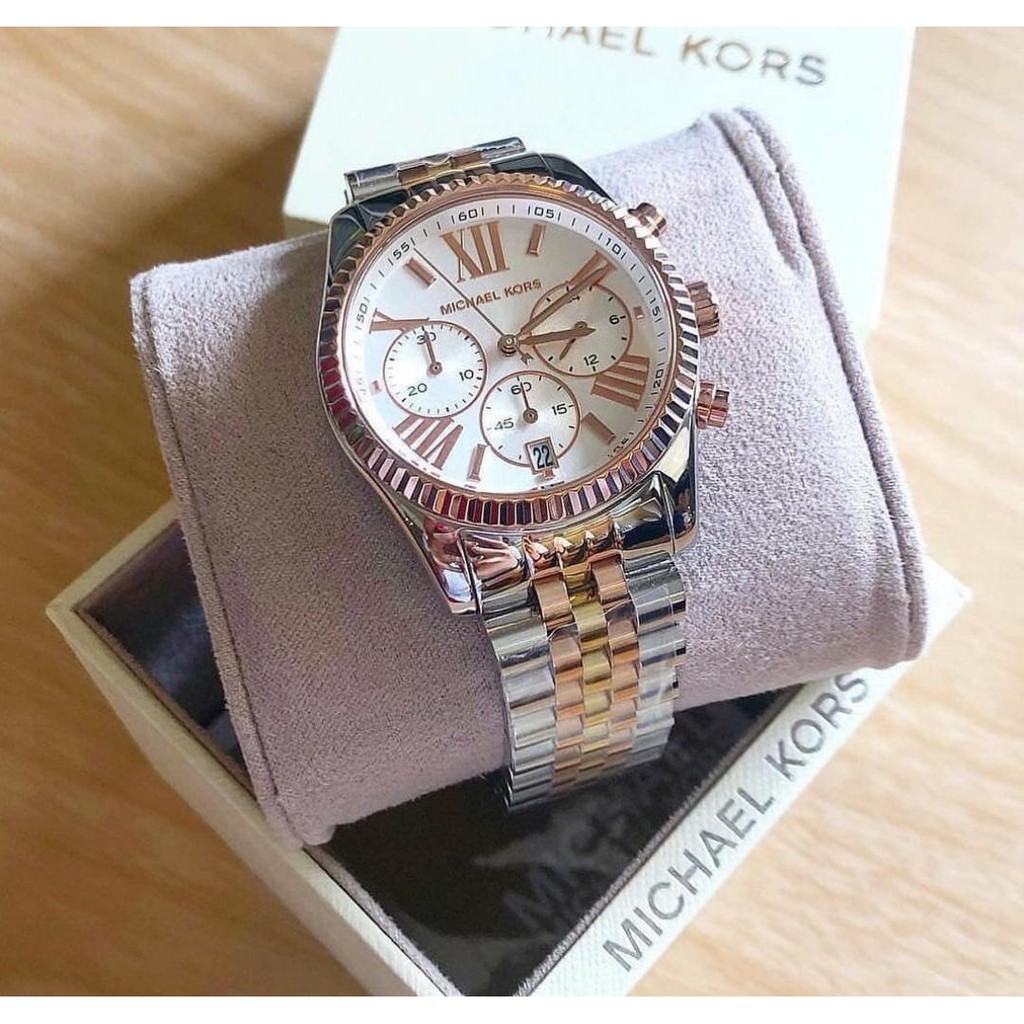 Type MK5735 MK 5735 Incl Box Tin & Manual Book Jam Tangan Wanita