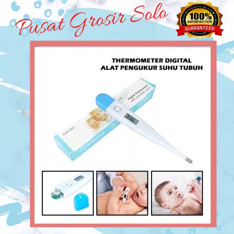 Hight Quality Thermometer Digital – AC 35 – GARANSI Termometer Termo  Bayi  Anak Dewasa Alat Penguku