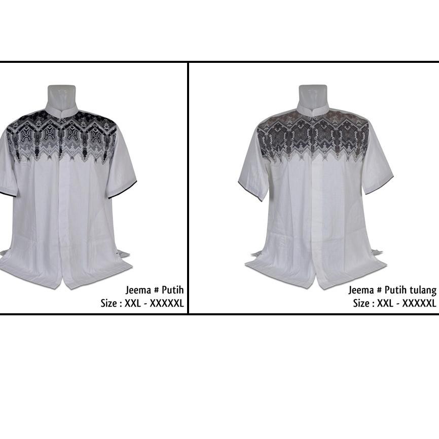 Diminati  Baju Koko Big Size Muslim Pria 08, Ukuran Jumbo 2XL 3XL 4XL 5XL ,,...,