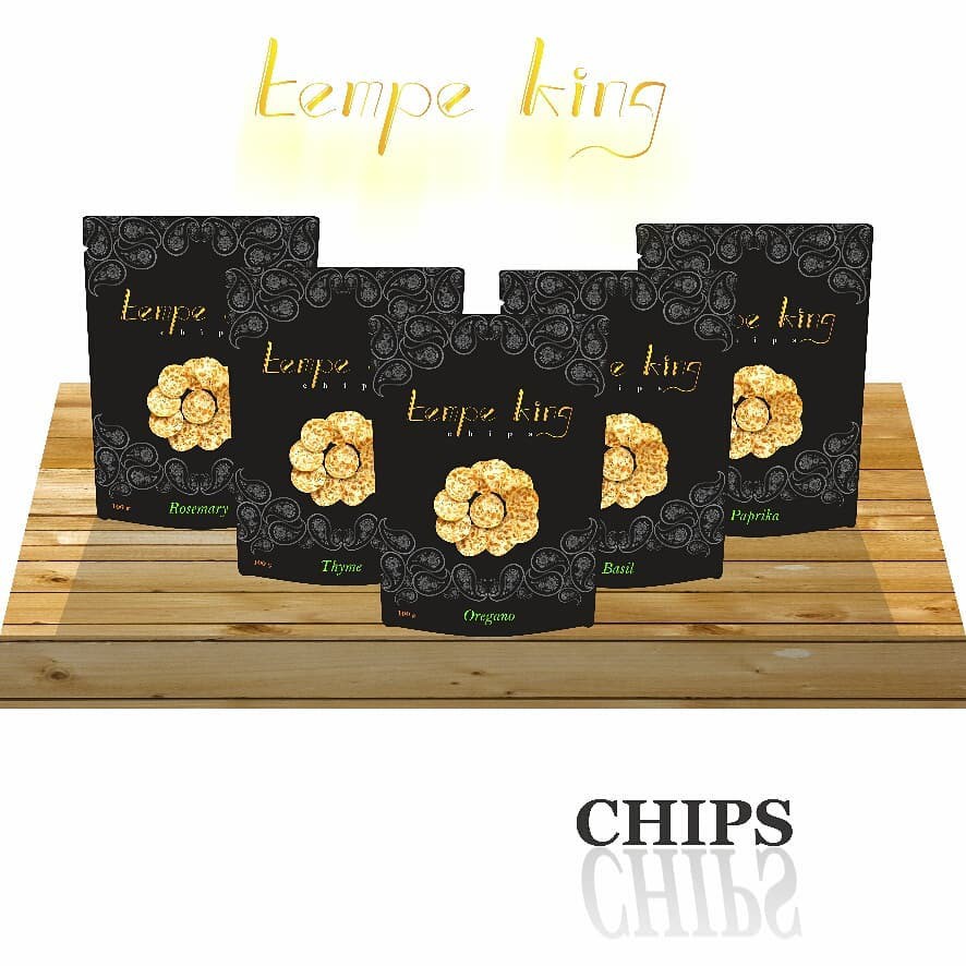 Tempe King - Tempe Chips / Keripik Tempe 100 gr