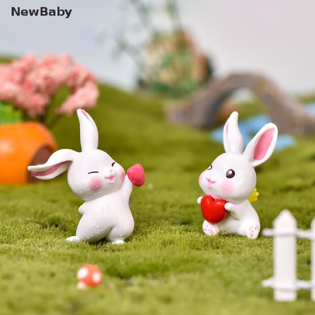 New Miniatur Kelinci Untuk Dekorasi Taman Minifairy Gardenrumah Boneka