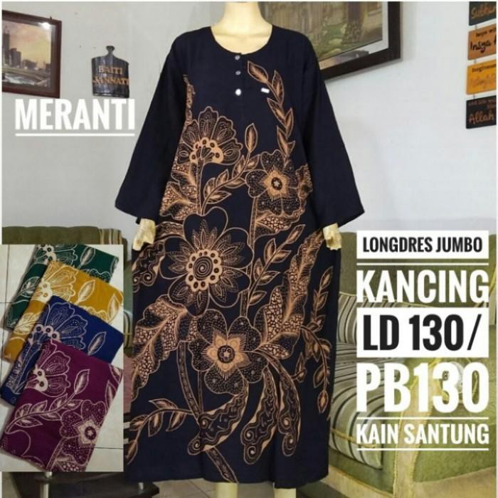 DASTER JUMBO LONGDRESS, GAMIS JUMBO BAJU HAMIL & BUSUI LD 130 XXXL - Kuning, XXXL