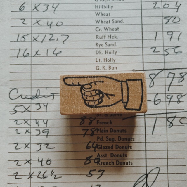 

Liberty.hk - Pointing Finger Rubber Stamp
