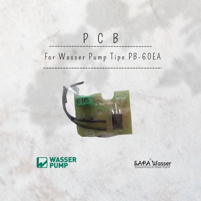 PCB Pompa Dorong Wasser PB-60EA