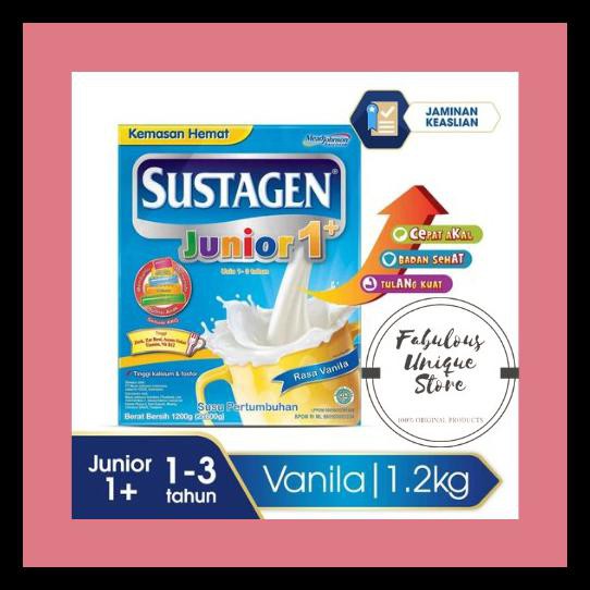 TERLARIS PROMO Sustagen Junior 1+ Vanila 1200 gr Sustagen Junior Vanila 1200 gr